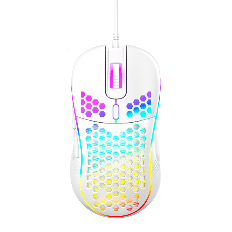 Souris de jeu filaire, trou de souris ajouré, jeu léger, souris esports