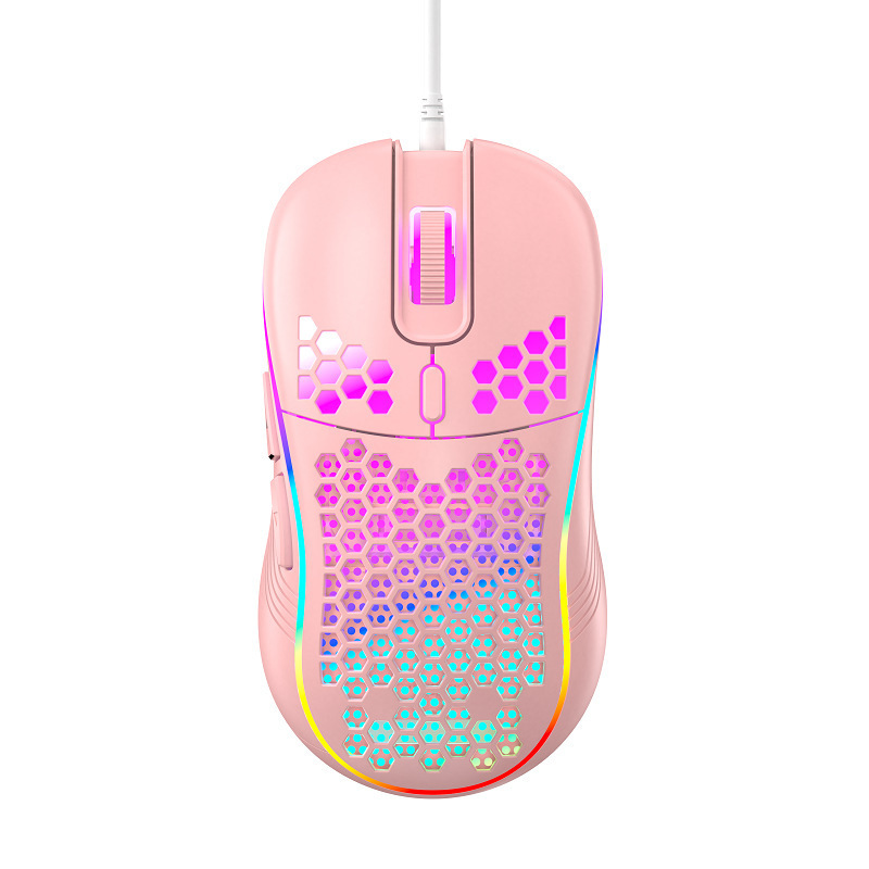 Souris de jeu filaire, trou de souris ajouré, jeu léger, souris esports