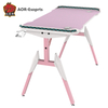 Bureau de jeu de bureau de conception ergonomique et écologique en forme de T T1-C