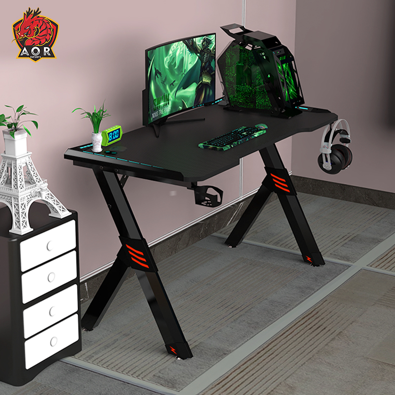  Bureau de jeu en panneaux de particules écologiques de qualité P2 pour la maison et le bureau R2-7