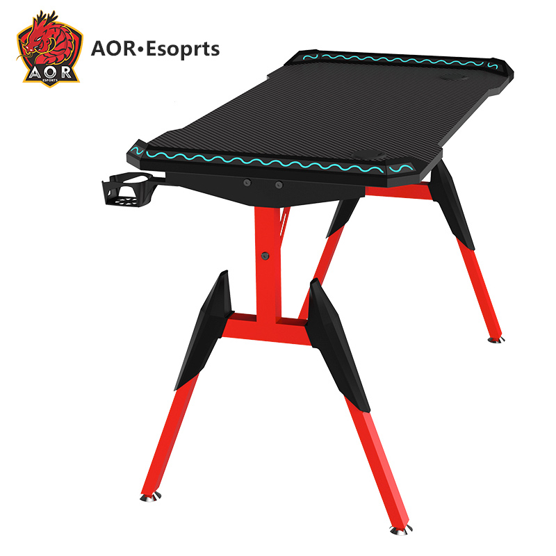 Bureau de jeu de bureau de conception ergonomique et écologique en forme de T T1-C