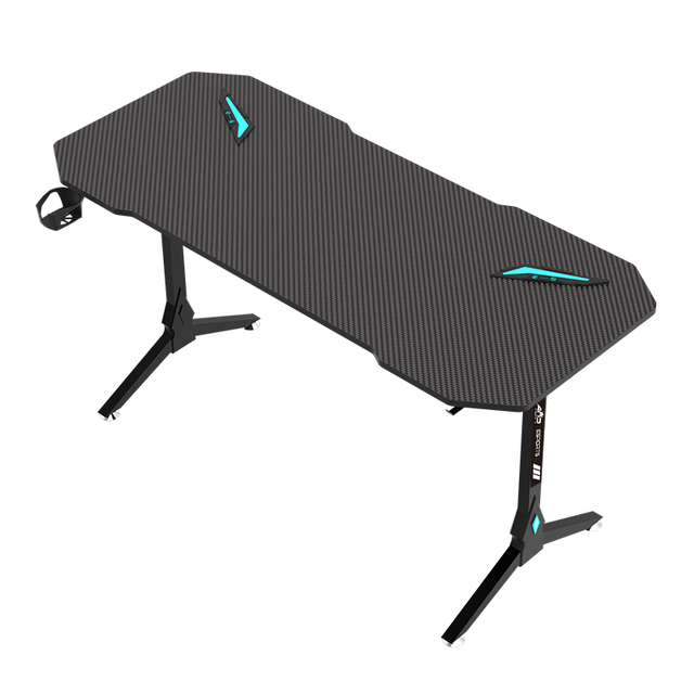Bureau de jeu en panneaux de particules écologiques de conception ergonomique 180 cm S1-Y