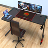 Bureau ergonomique de jeu de panneaux de particules de qualité P2 de la conception pour le bureau L1-7