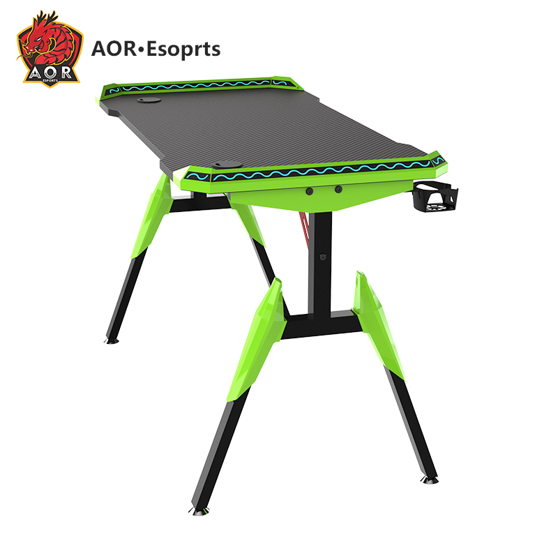 Bureau de jeu de bureau de conception ergonomique et écologique en forme de T T1-C