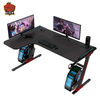Bureau ergonomique de jeu de panneaux de particules de qualité P2 de la conception pour le bureau L1-7