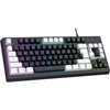 Clavier de jeu G69 clavier filaire sensation mécanique esports RGB lueur 87 touches bureau maison